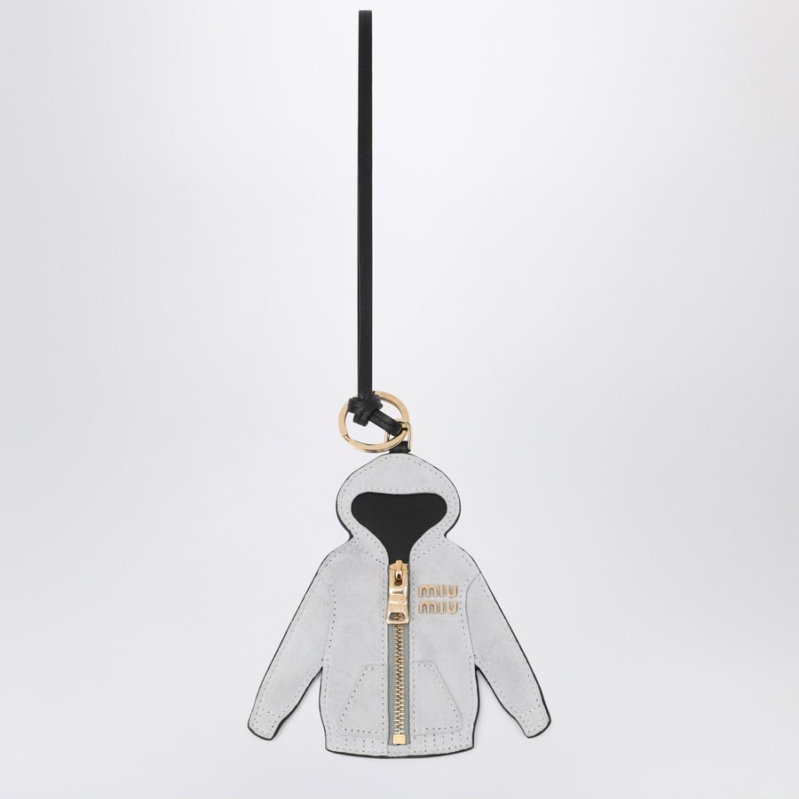 Miu Miu Trick portachiavi in pelle