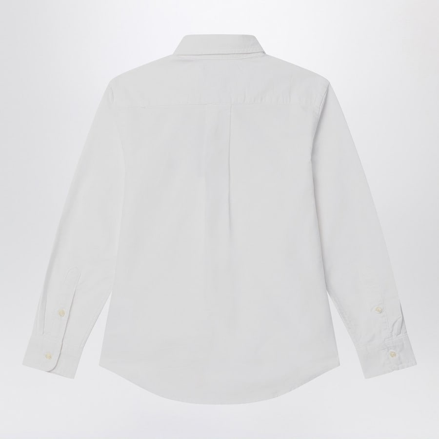 Polo Ralph Lauren Camicia button-down bianca in cotone, view 2