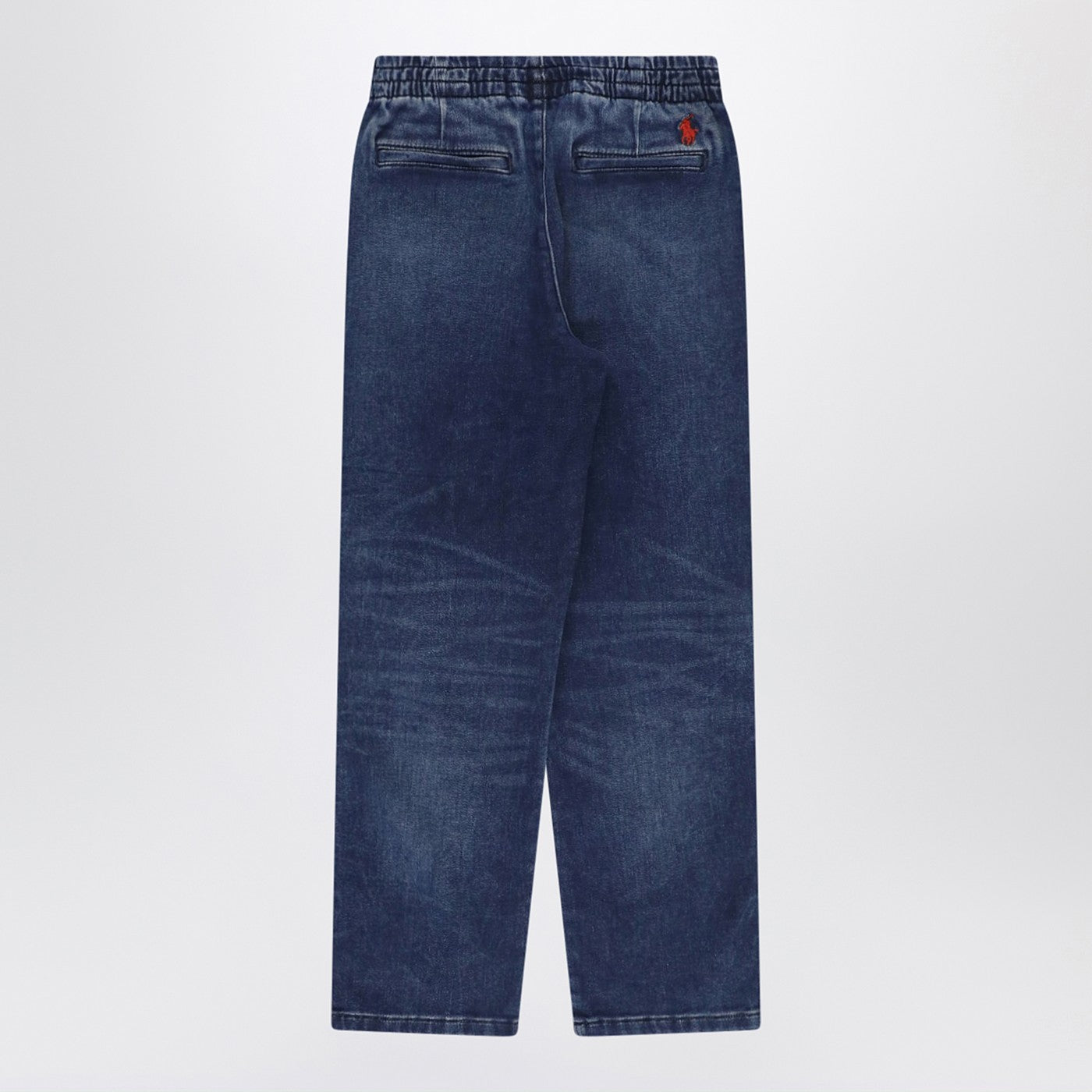 Polo Ralph Lauren Jeans blu slavato in denim, view 2