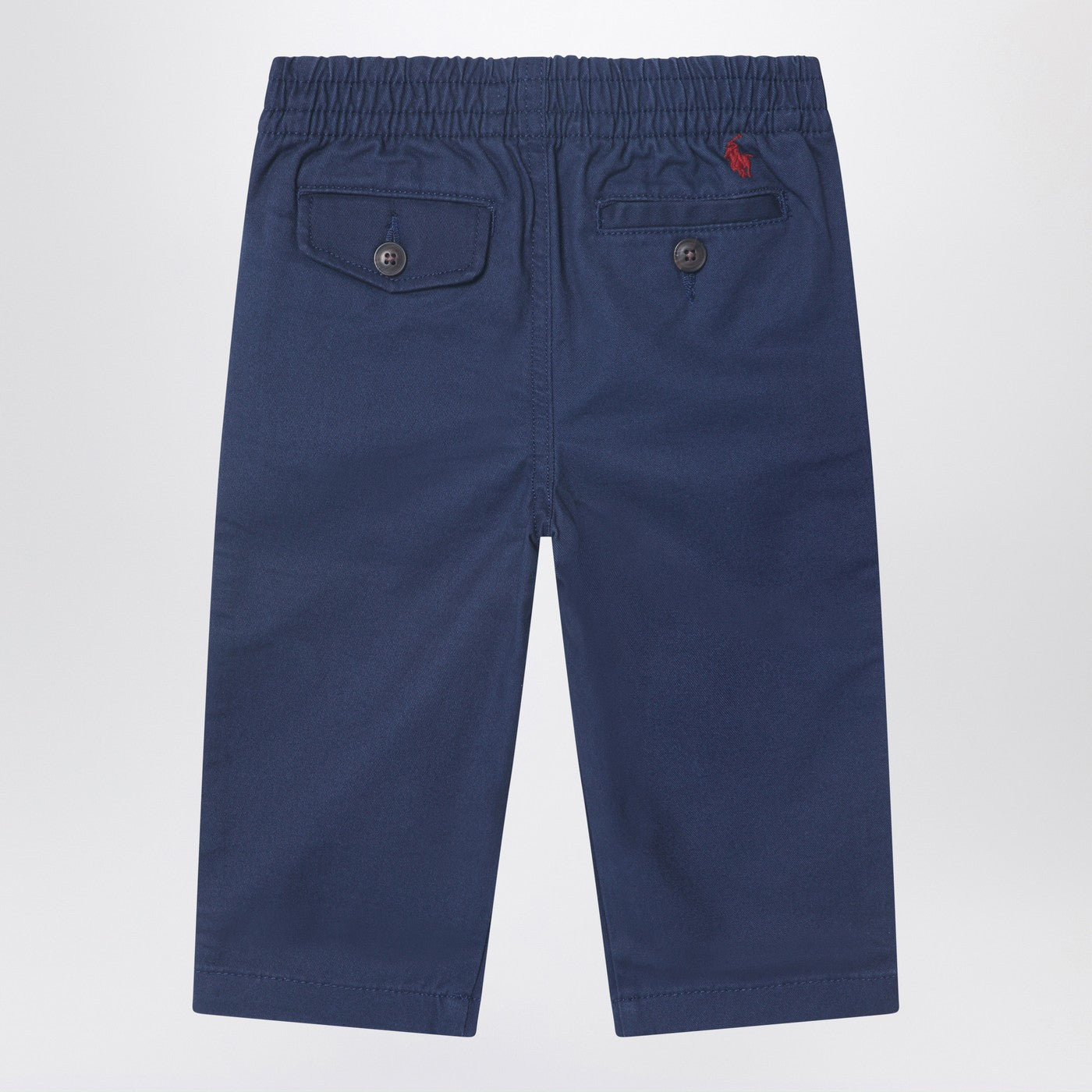 Polo Ralph Lauren Pantalone blu navy in cotone, view 2