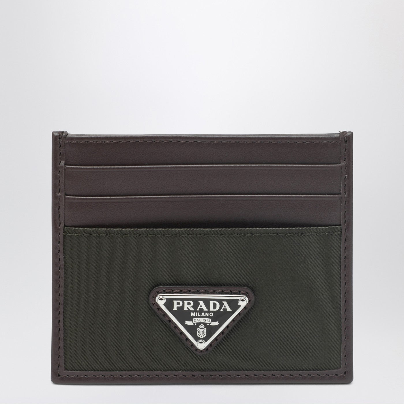 Prada Portacarte Prada Speedrock in Re- mimetico e pelle