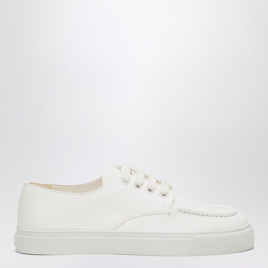 Prada Sneakers avorio in pelle martellata