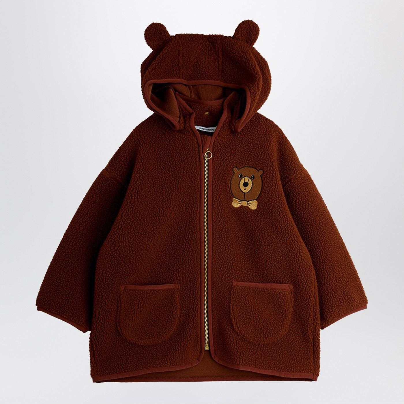 MINI RODINI Giacca Bear in pile
