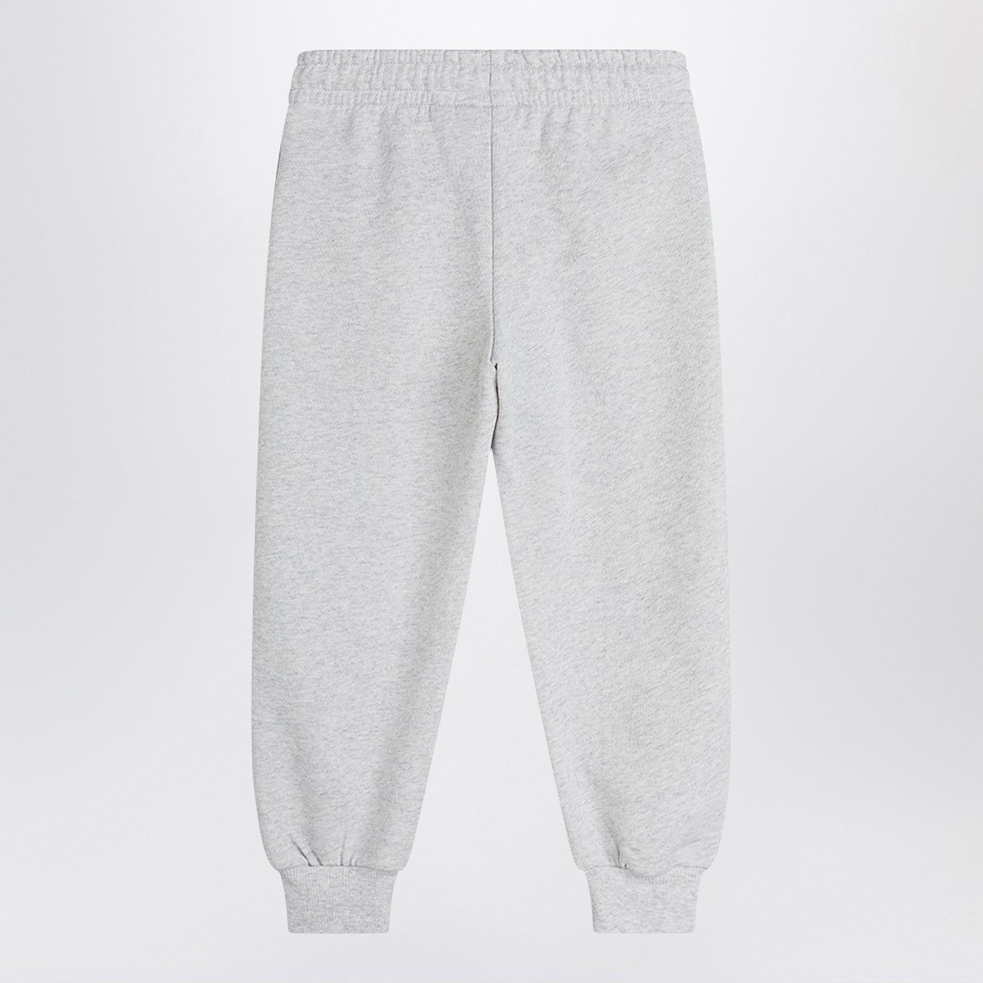 MINI RODINI Pantalone jogging grigio con stampa Flundra, view 2