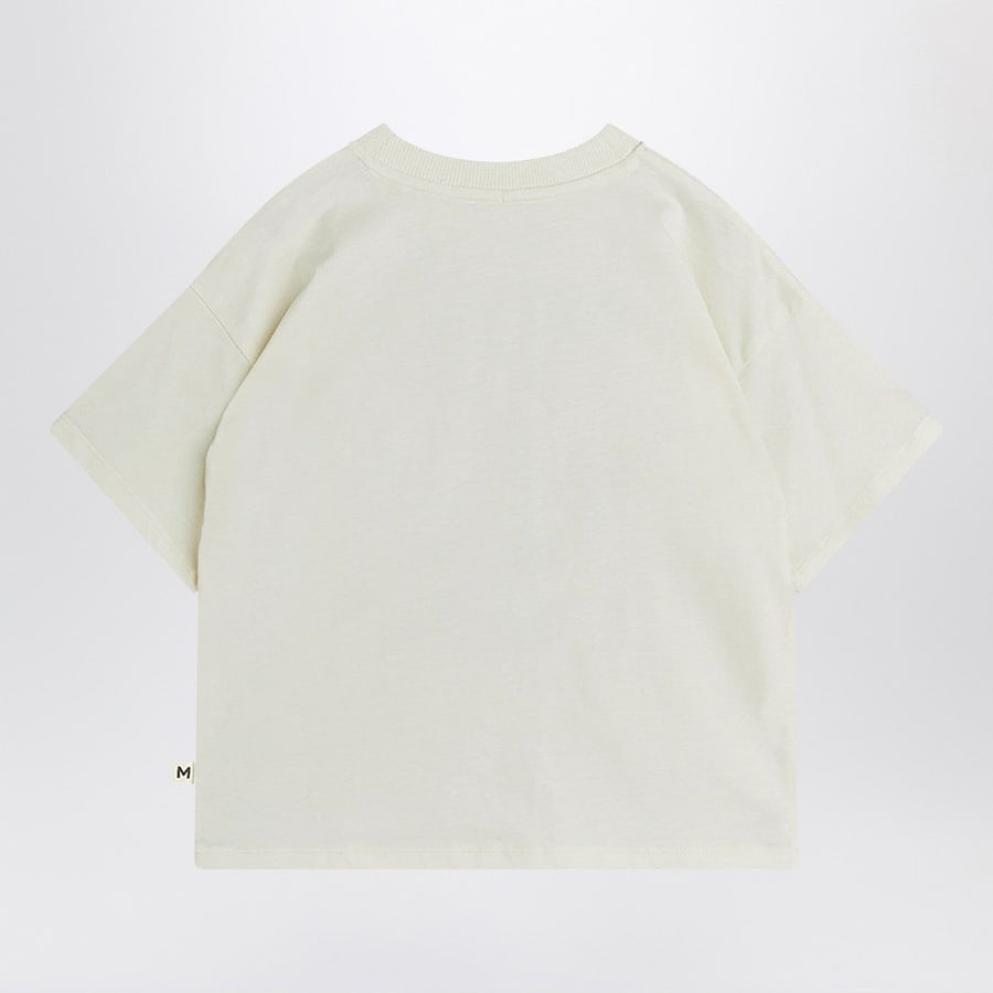 MINI RODINI T-shirt bianca con stampa municipio, view 2