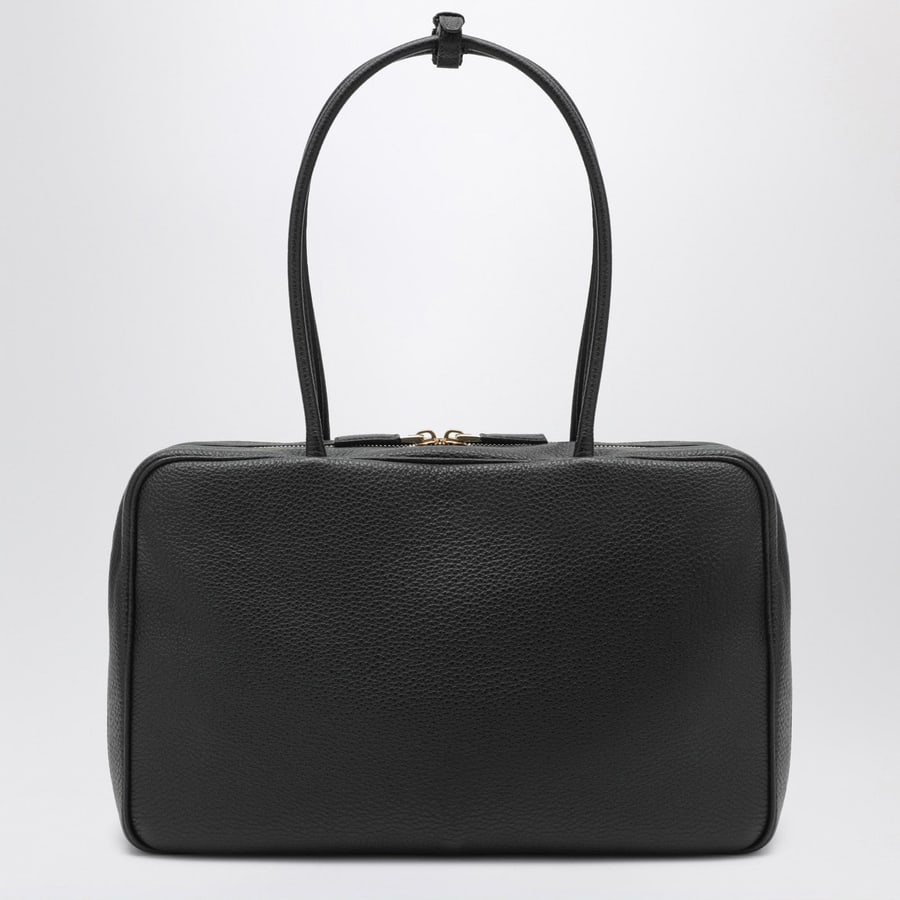 Prada Bauletto large in pelle nero, view 4