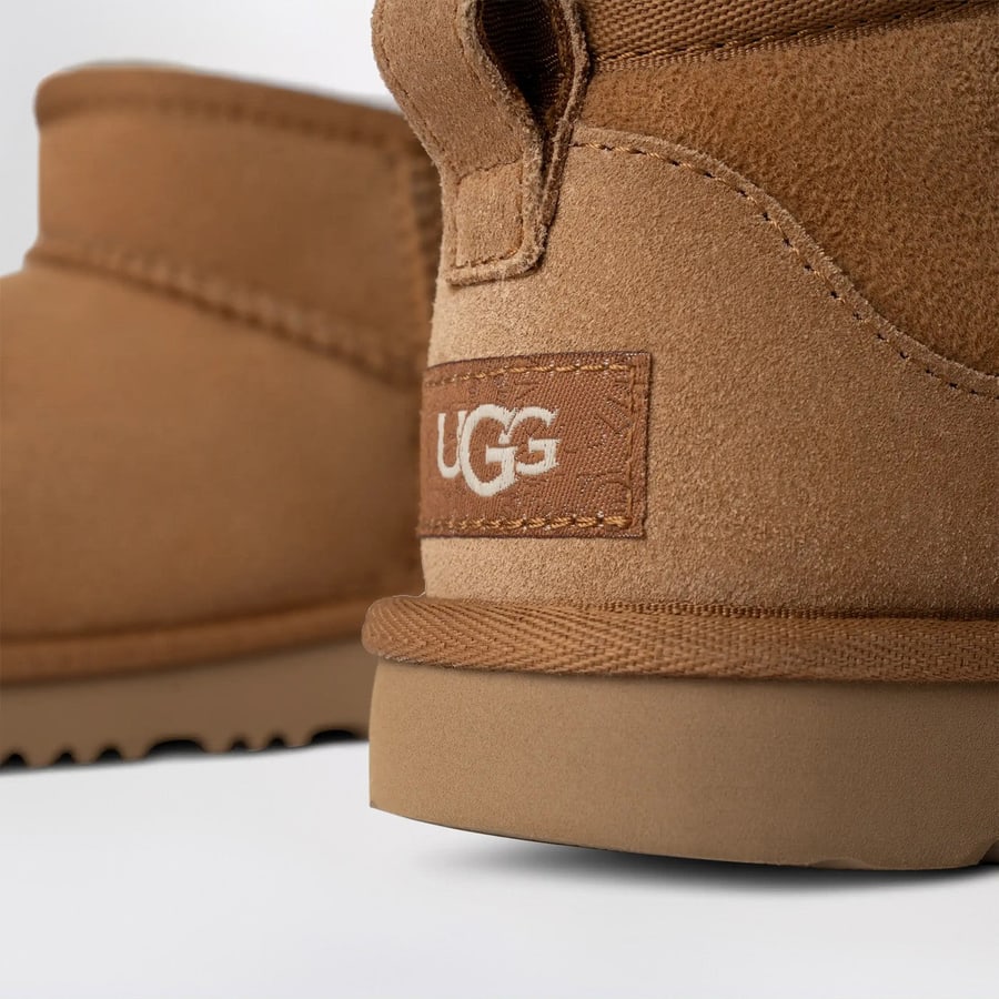 UGG Stivaletti Classic Ultra Mini castagna, view 4
