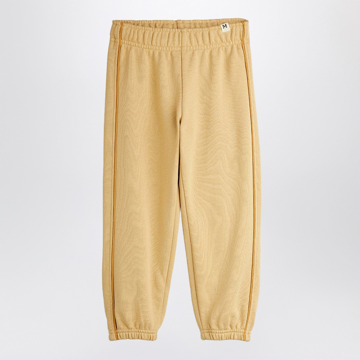 MINI RODINI Pantaloni sportivi beige con bordino
