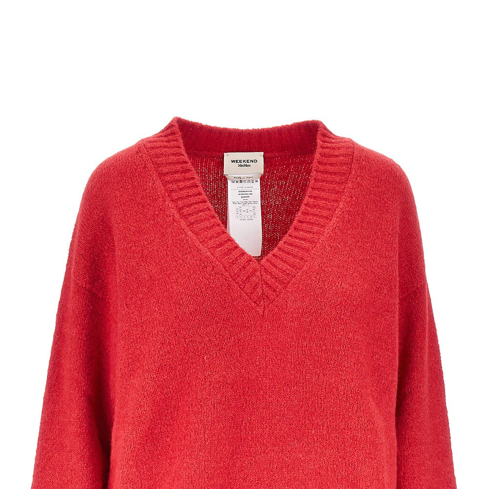 Weekend Max Mara Pullover in maglia di misto alpaca, view 2