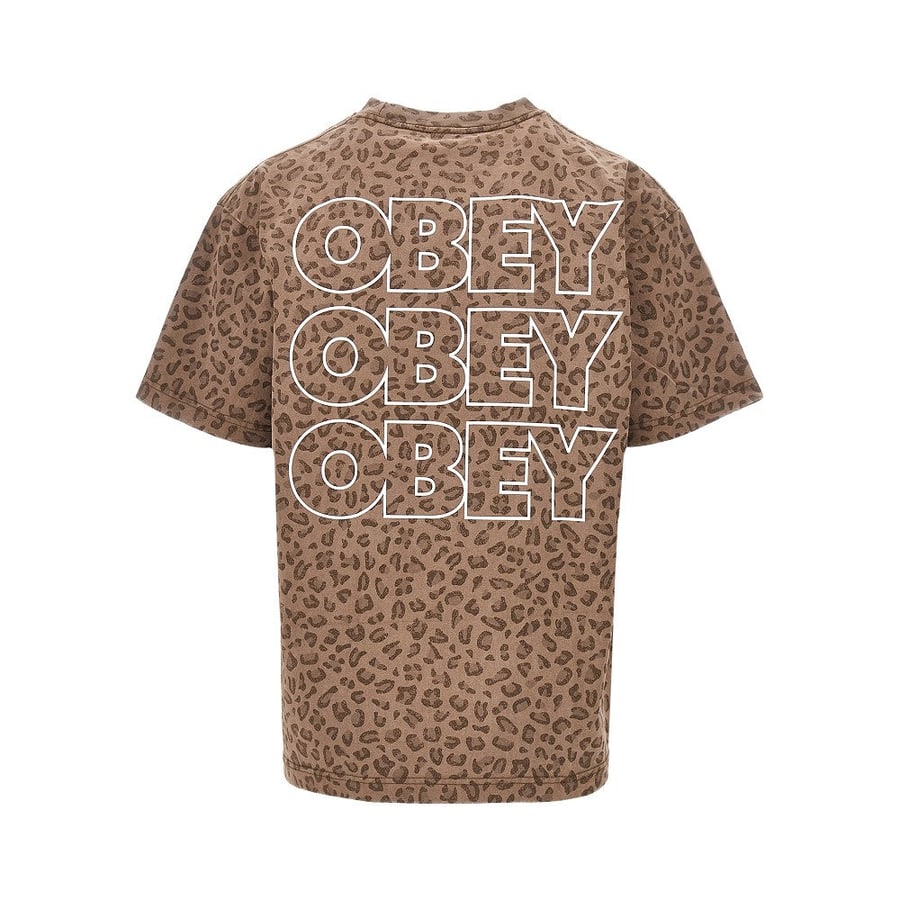 OBEY T-shirt 'Treble' in cotone, view 3