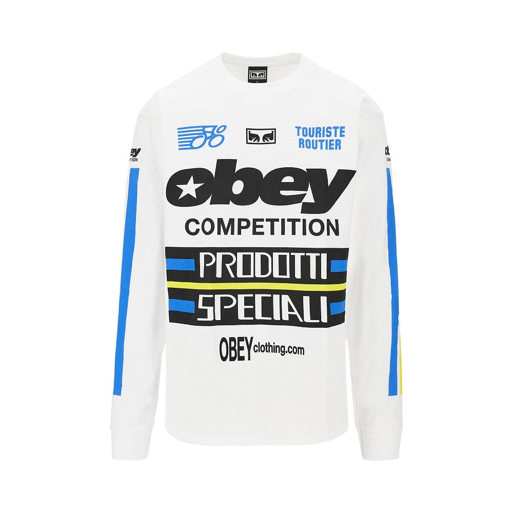 OBEY T-shirt 'COMPETITION CLASSIC LS' in cotone