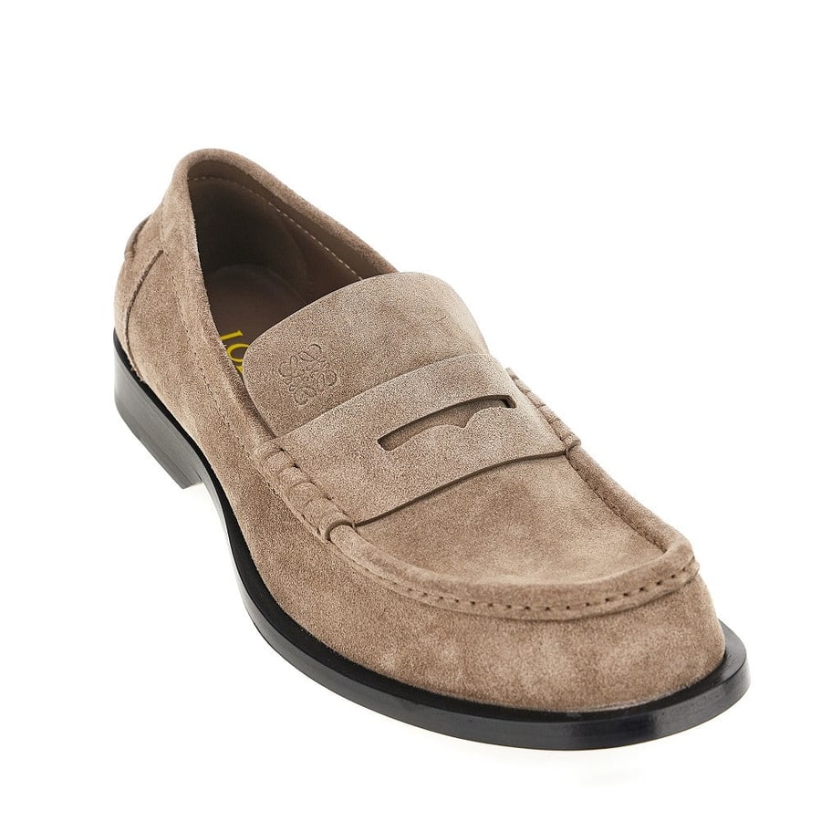 Loewe Mocassini 'Bobine' in pelle scamosciata, view 2