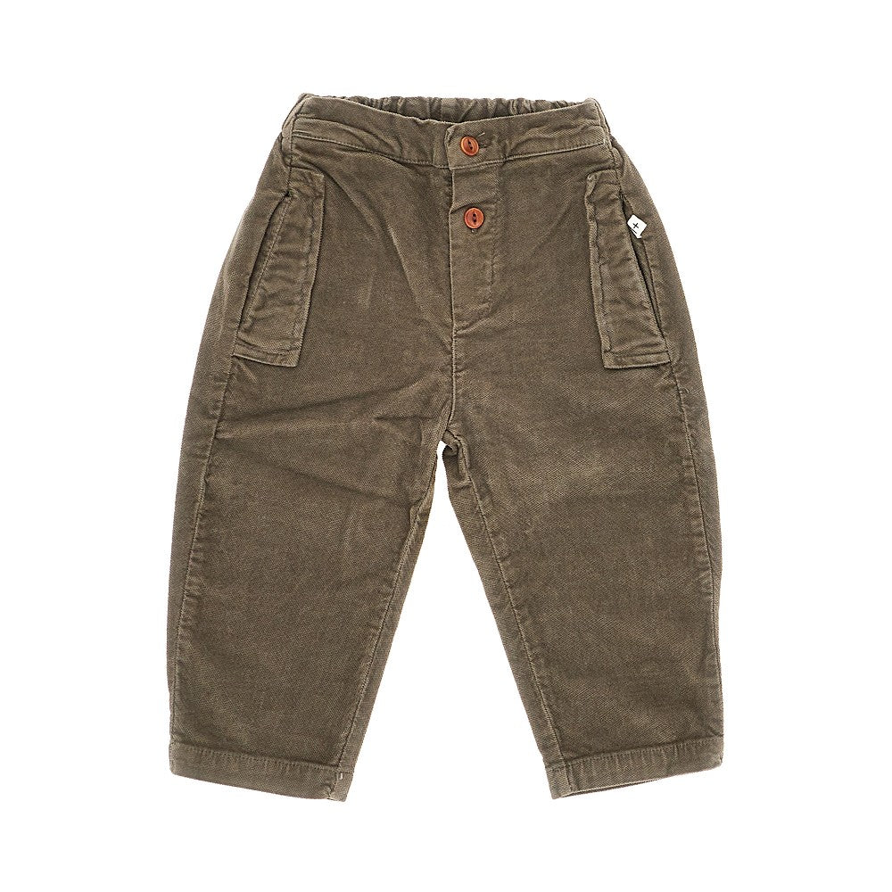 1 + IN THE FAMILY Pantalone in velluto stretch