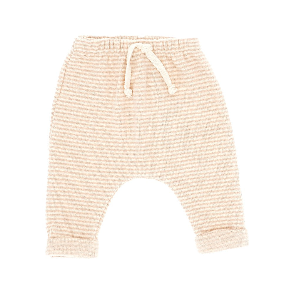 1 + IN THE FAMILY Pantalone in misto cotone a righe