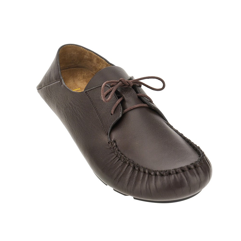 Loewe Scarpe da barca 'Rambla' in pelle, view 2