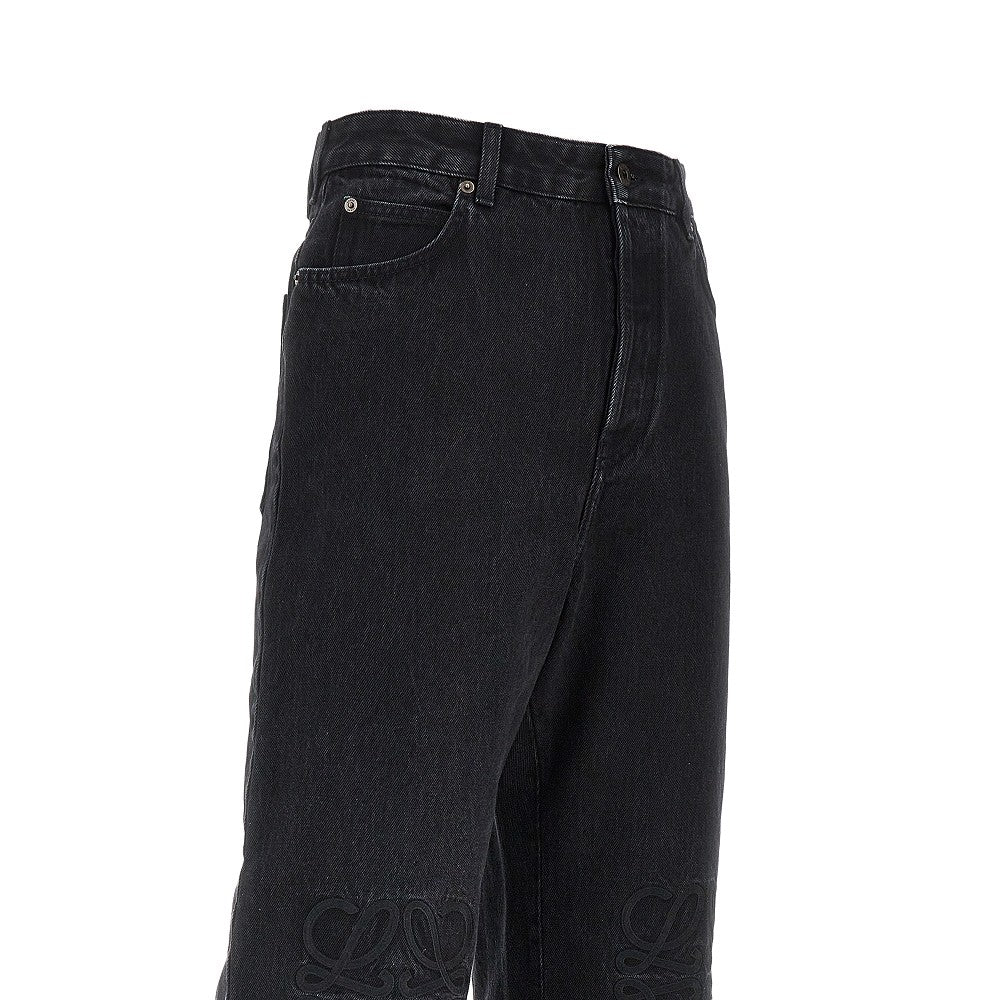 Loewe Jeans 'Anagram Baggy' in denim, view 2