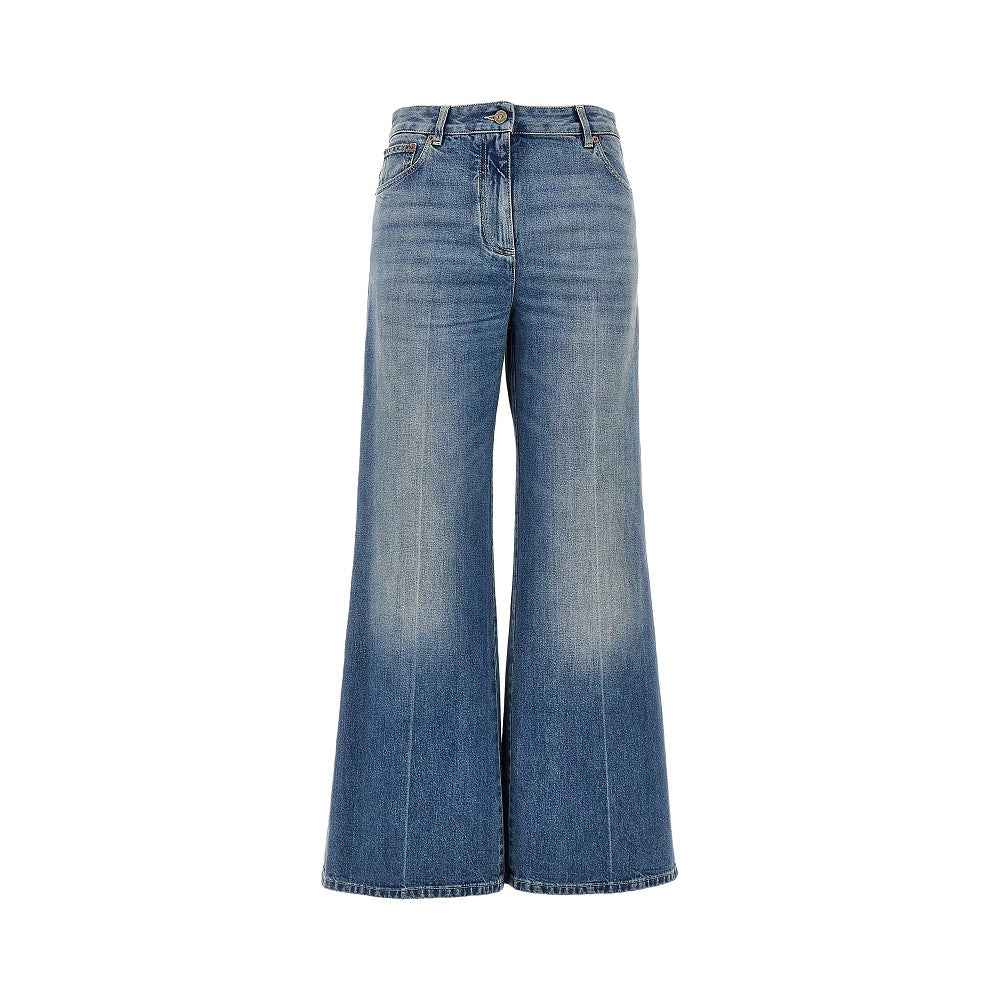 VALENTINO Jeans svasato con dettagli VGold