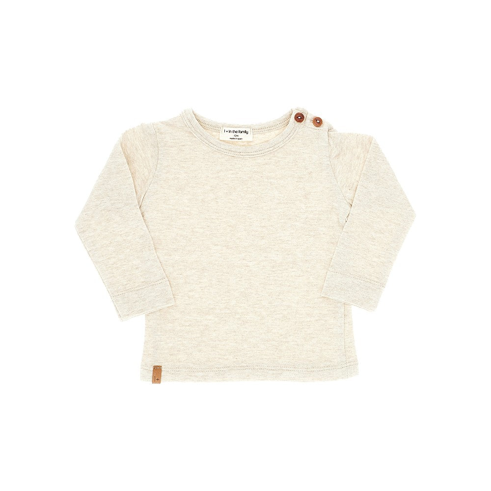 1 + IN THE FAMILY T-shirt in misto cotone