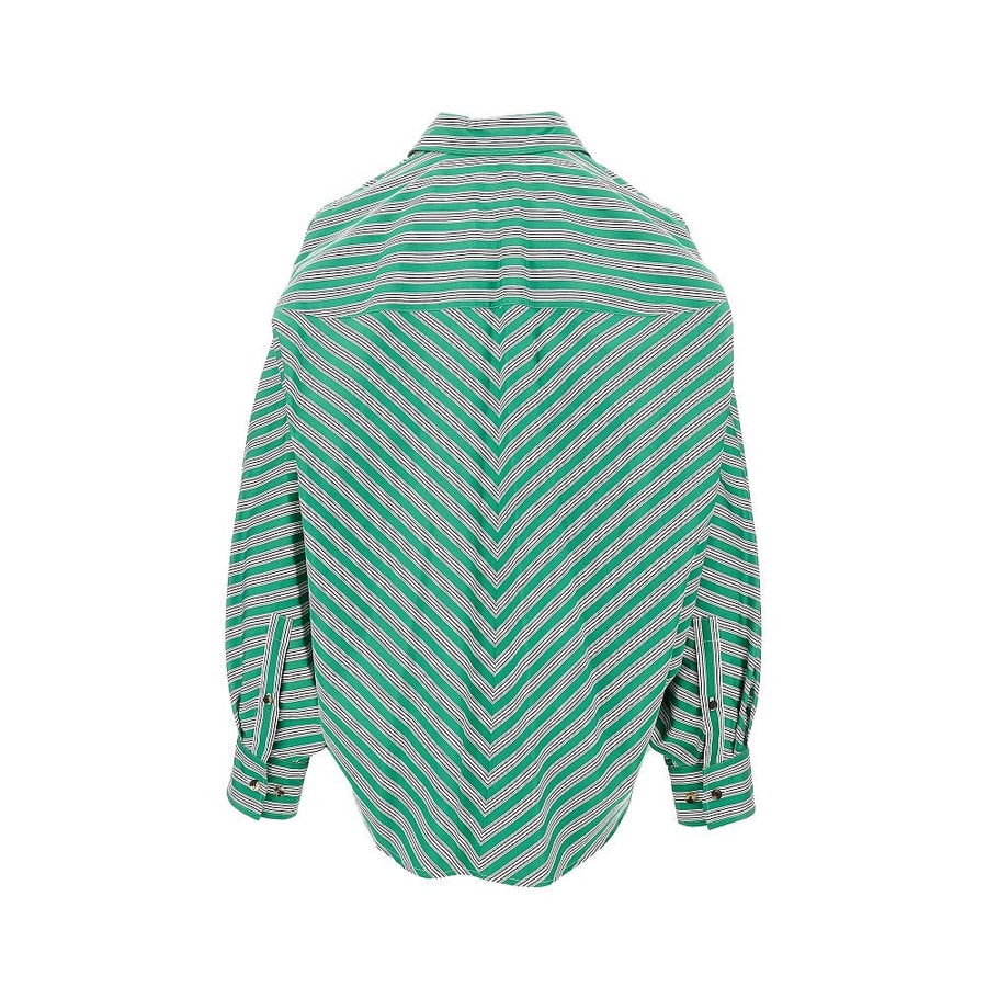 Loewe Camicia in popeline con maniche a pipistrello, view 3