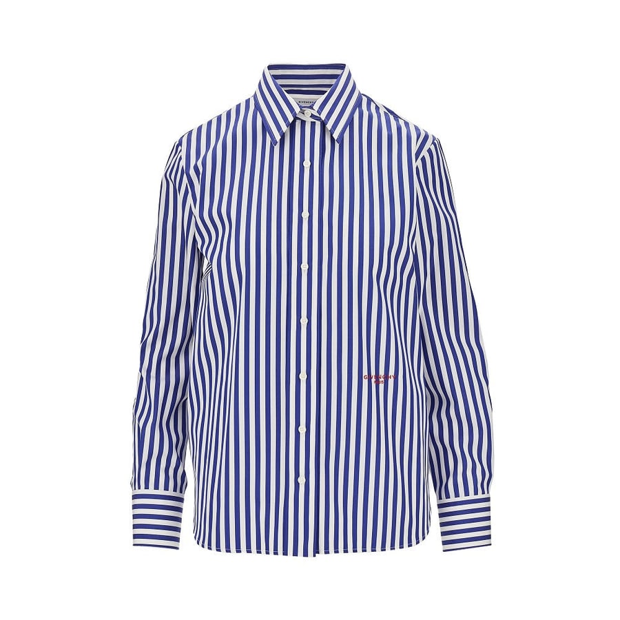 Givenchy Camicia in popeline di cotone a righe