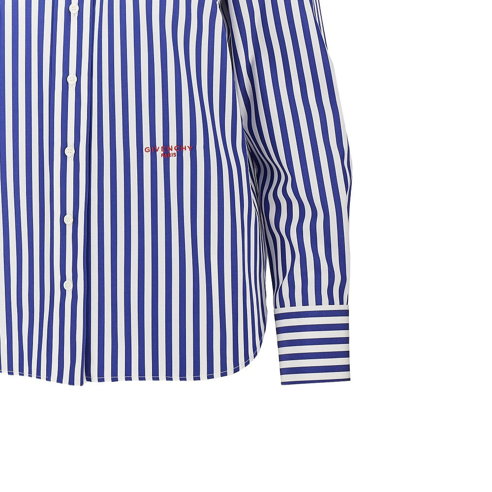 Givenchy Camicia in popeline di cotone a righe, view 2