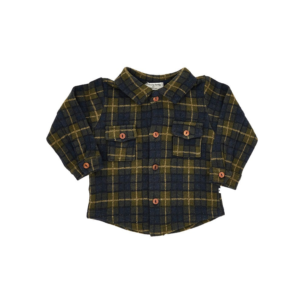 1 + IN THE FAMILY Camicia in flanella a quadretti