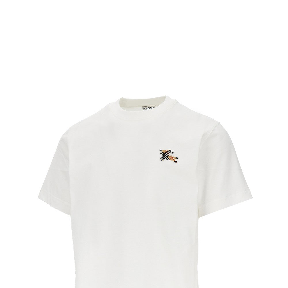 Burberry T-shirt con motivo EKD floccato, view 2