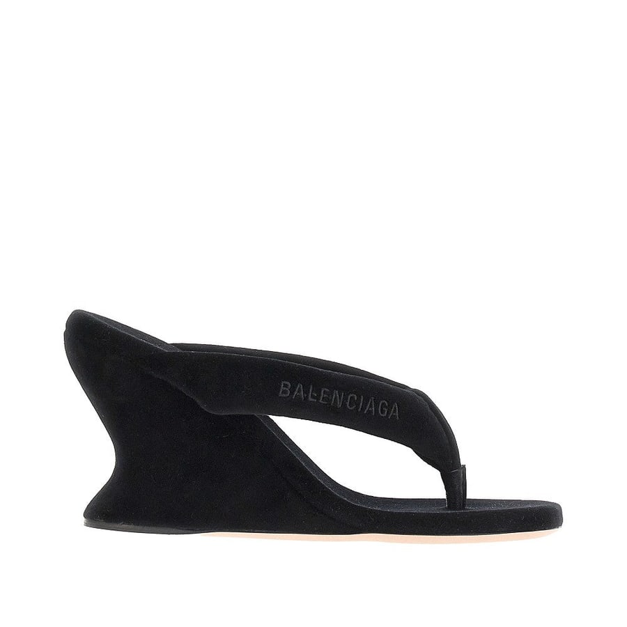 Balenciaga Infradito con zeppa 'Gaeta'