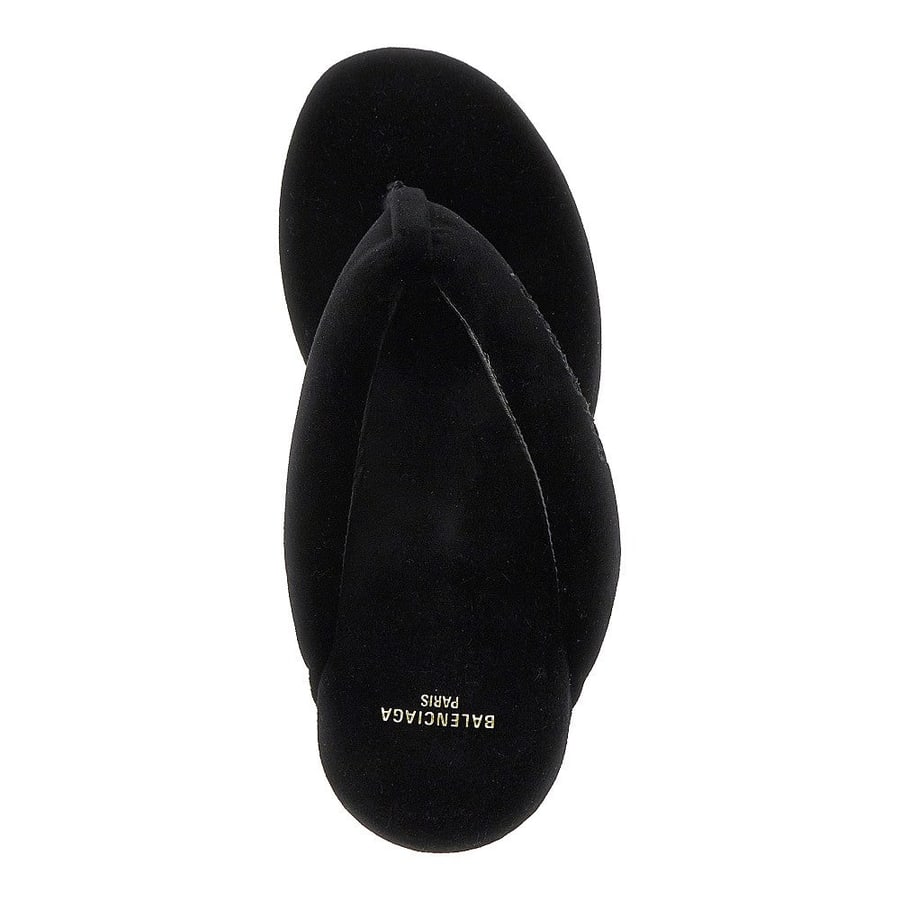 Balenciaga Infradito con zeppa 'Gaeta', view 4