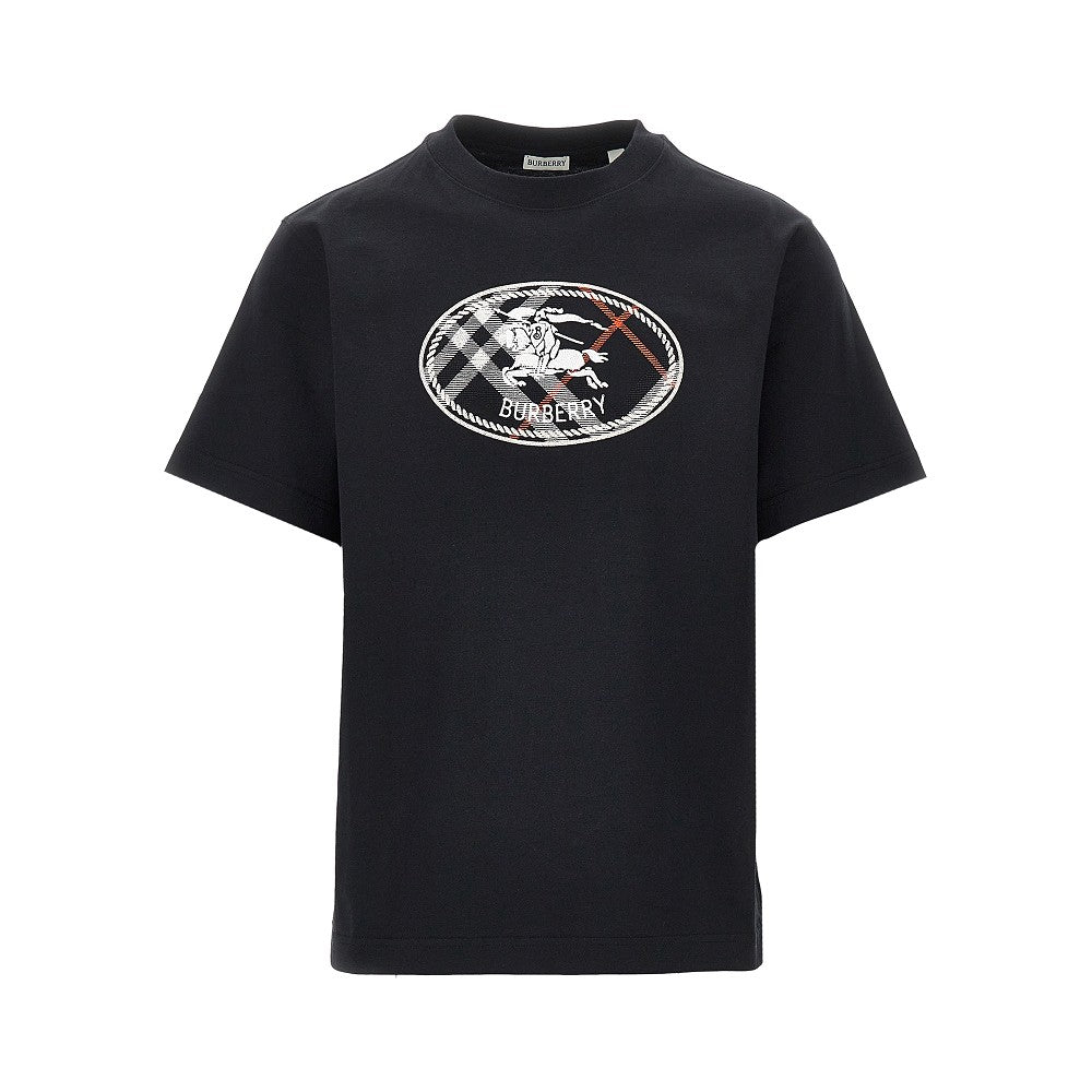 Burberry T-shirt con ricamo 'Knight Stamp'