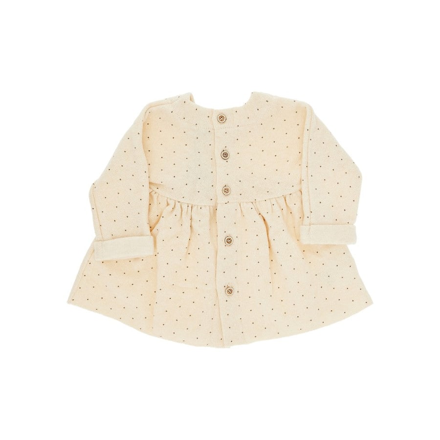 1 + IN THE FAMILY Mini abito in maglia con stelline stampate