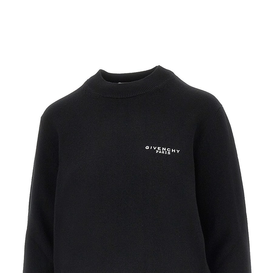 Givenchy Pullover in lana e cachemire con ricamo, view 2