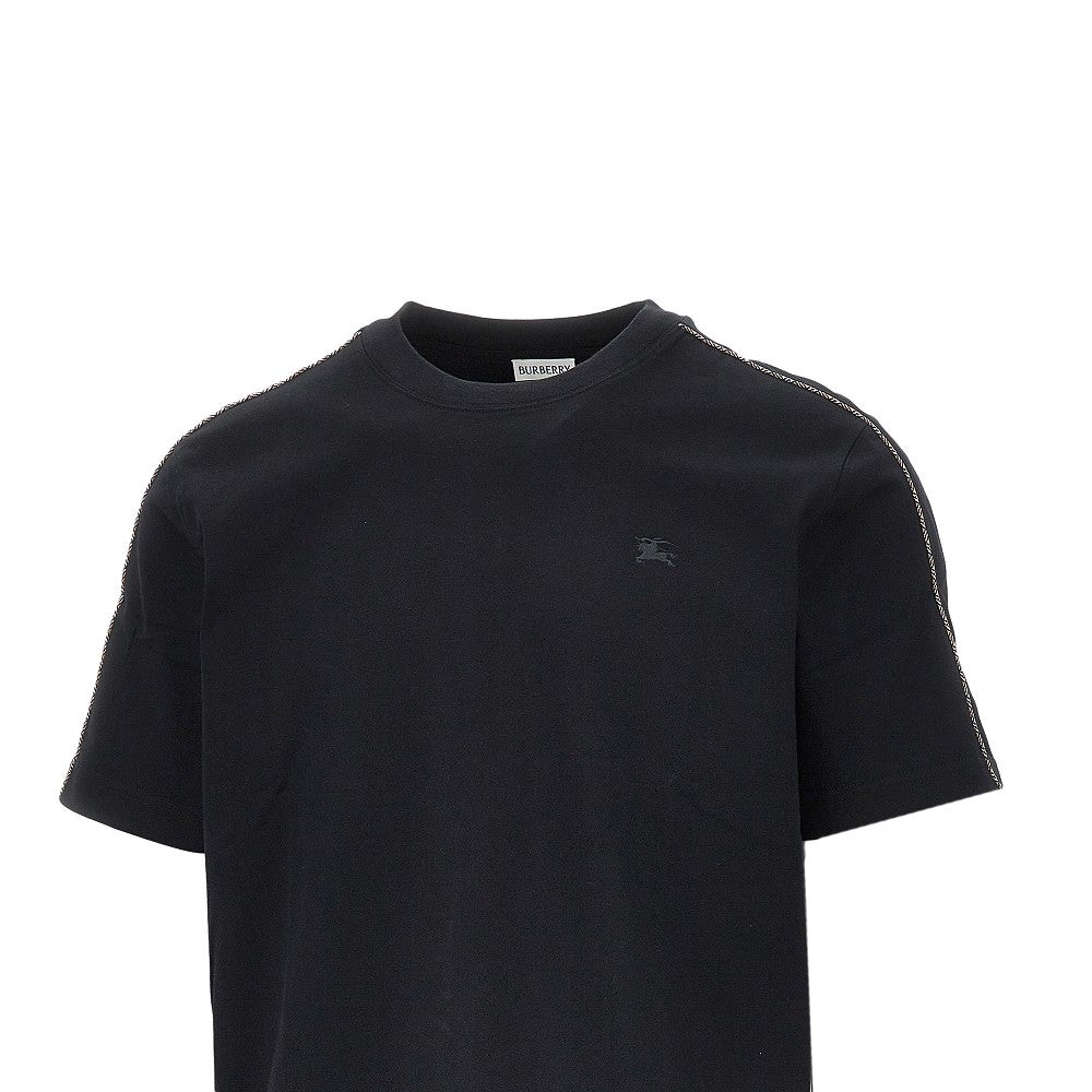 Burberry T-shirt con profili Check, view 2
