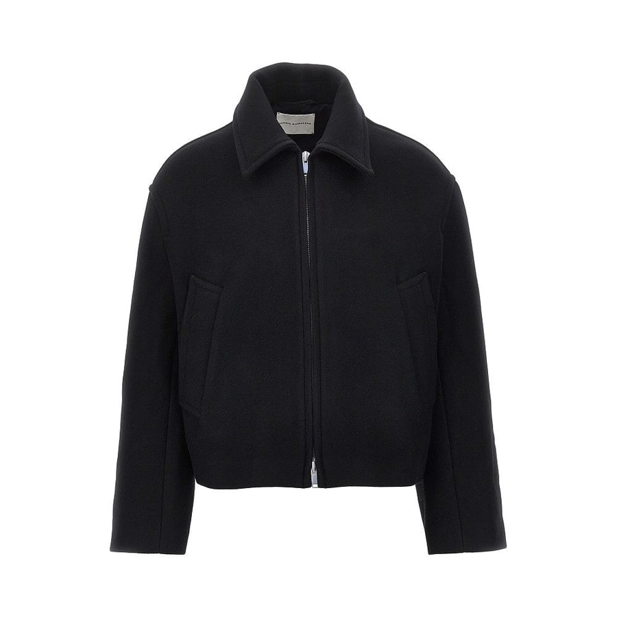 STUDIO NICHOLSON Cappotto corto in double con zip