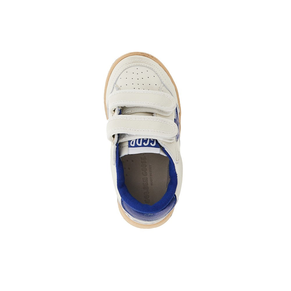 Golden Goose Sneakers 'Ball Star Strap' in pelle, view 2