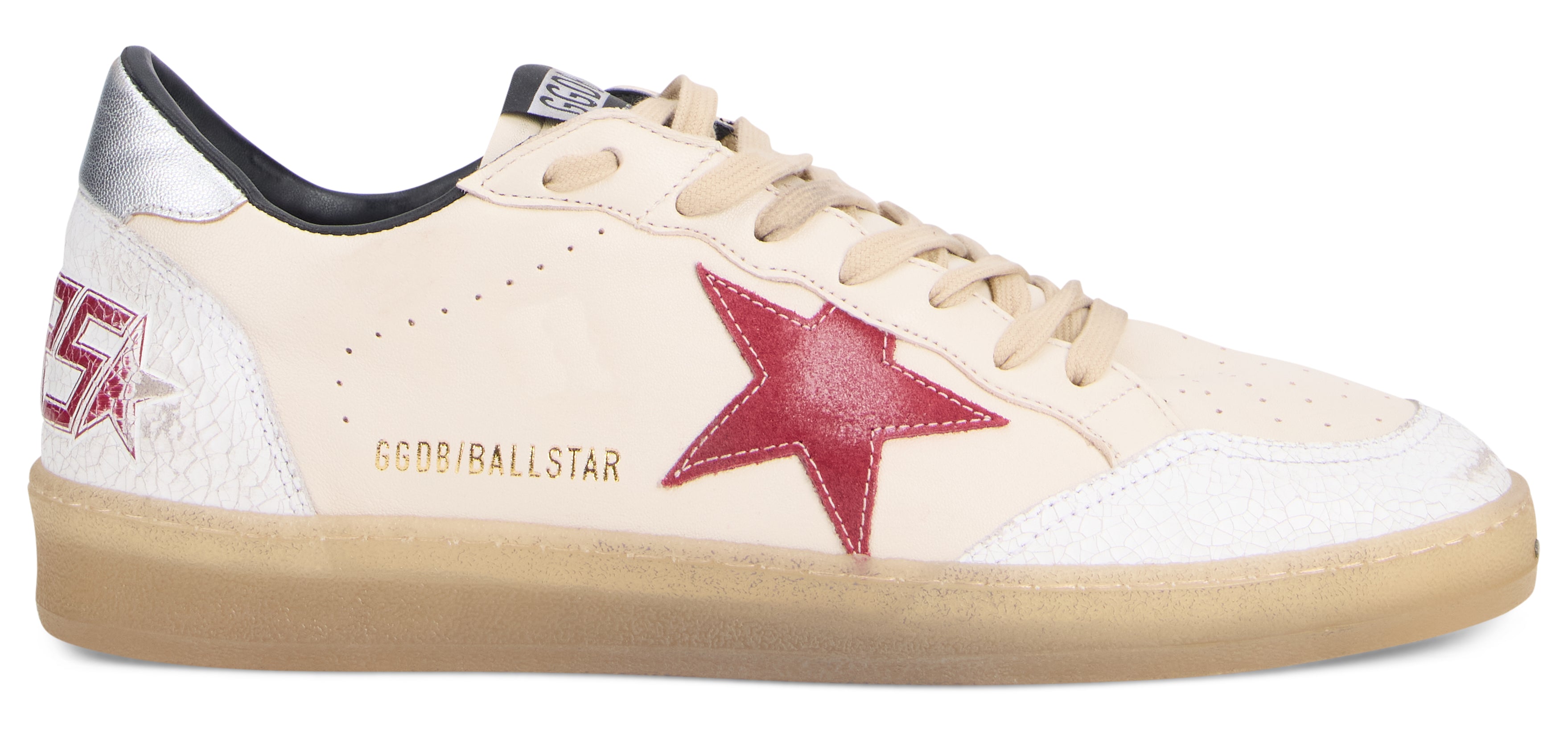 Golden Goose Sneakers Ball Star in pelle