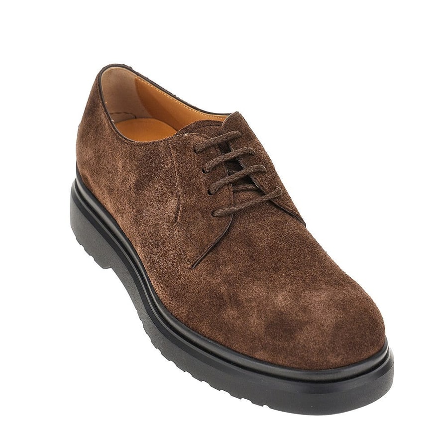 Tod's Stringate in pelle scamosciata, view 2