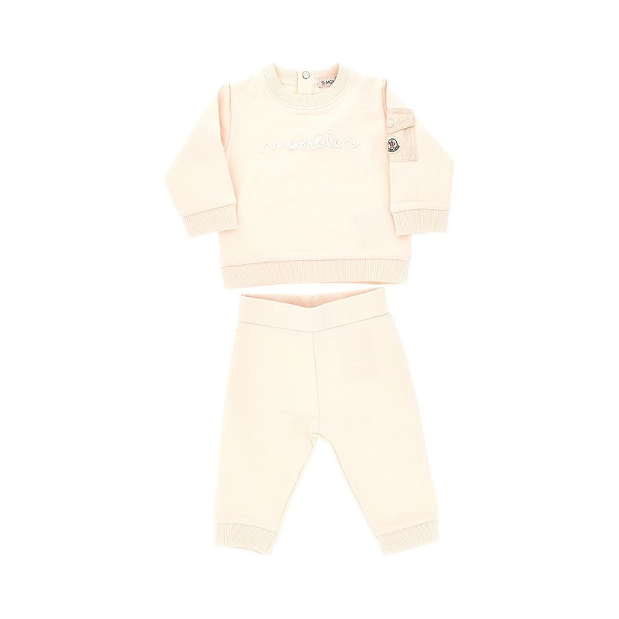 Moncler Set due pezzi in cotone stretch