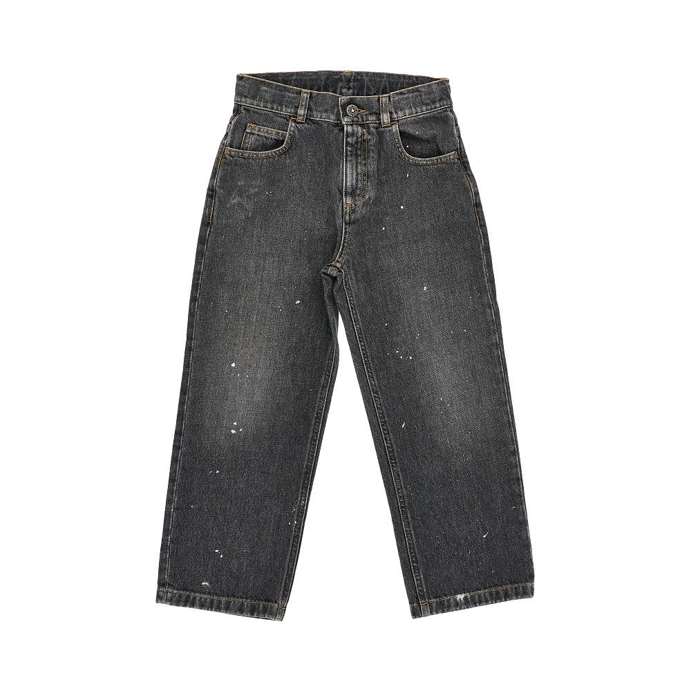 Golden Goose Jeans in denim di cotone slavato
