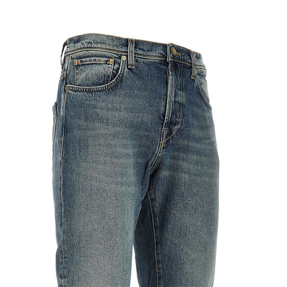INCOTEX Jeans tapered fit in denim, view 2