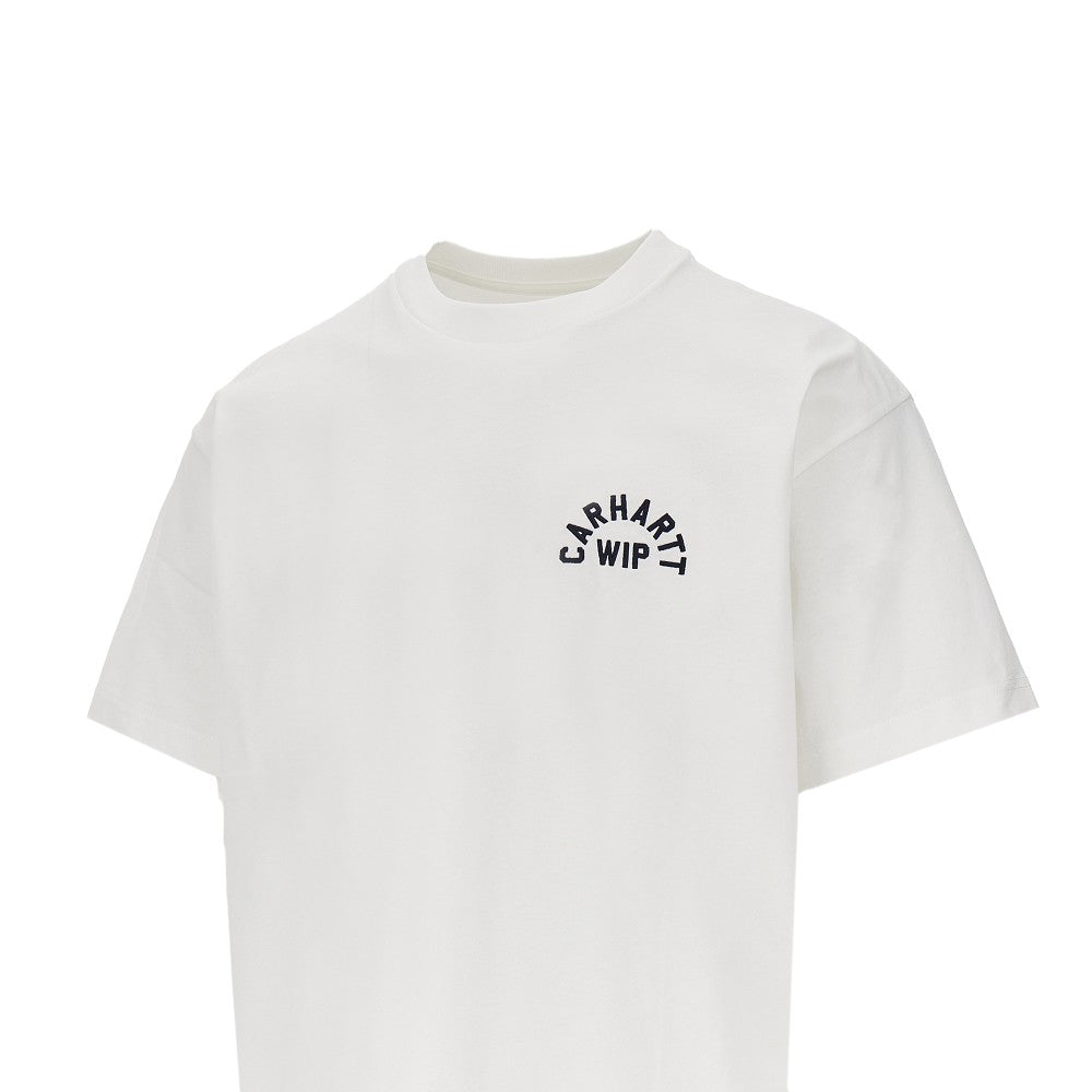 Carhartt WIP T-shirt in jersey con ricamo logo, view 2
