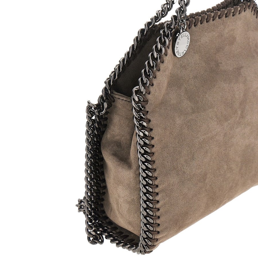 Stella McCartney Borsa Falabella Tiny in Alter Suede, view 4
