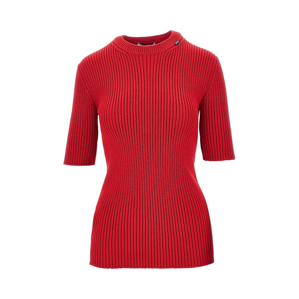 Prada Pullover in lana a costine
