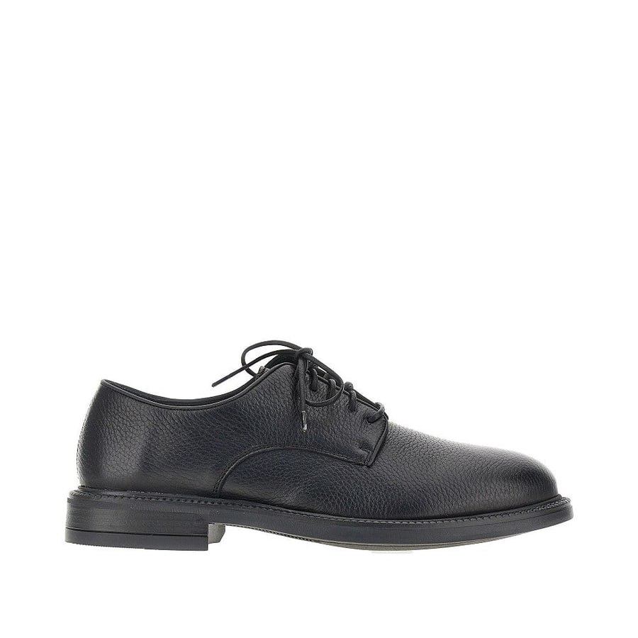 JUAN LACARCEL BY CALCE Stringate in pelle martellata