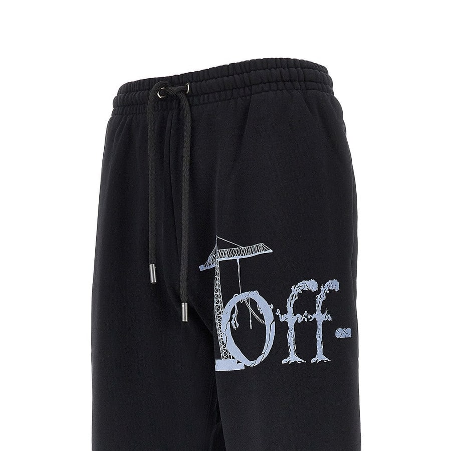 Off-White Joggers in cotone 'City Nature', view 2