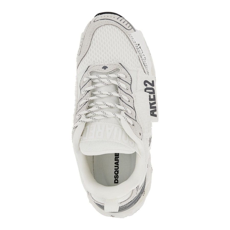 Dsquared2 Sneakers 'Faster' in mesh e suede, view 4