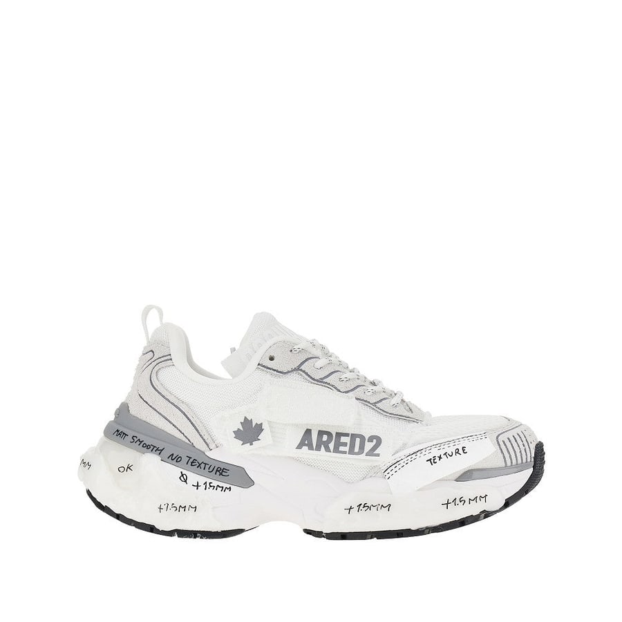 Dsquared2 Sneakers 'Faster' in mesh e suede