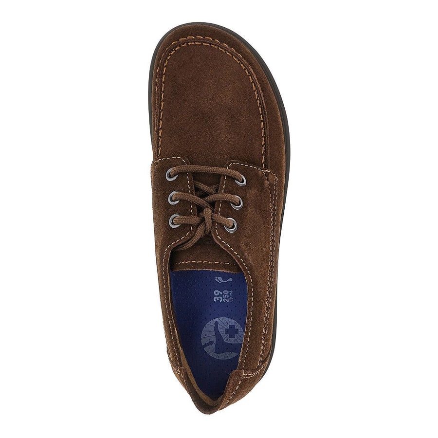 BIRKENSTOCK Stringate in suede, view 4