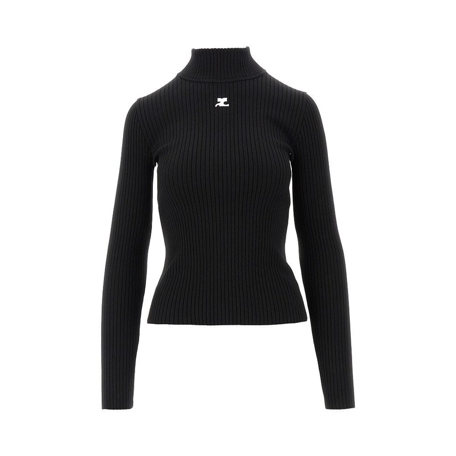 COURREGES Pullover a costine 'Reedition'