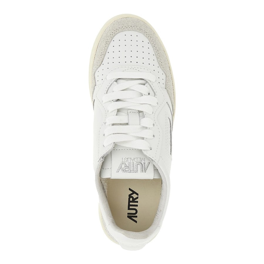 Autry Sneakers Medalist Low in pelle e suede, view 4
